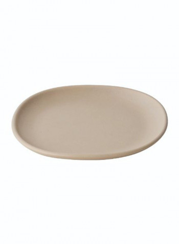 4-Piece Nest Square Plate Set 210mm Beige