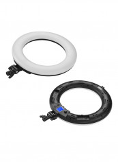 Professional LED Ring Video Light VL-600T Black/White