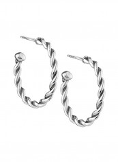 925 Sterling Silver Hoop Earring