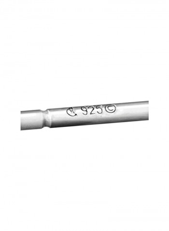 925 Sterling Silver Hoop Earring