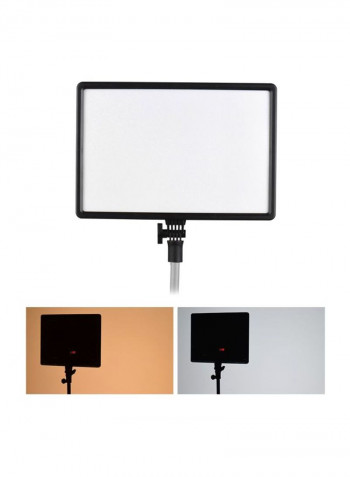 LED Photography Light 13.8x12.6x1inch Black