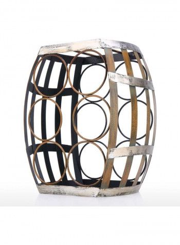 6 Bottles Wine Bottle Rack Brown 36 x 32cm