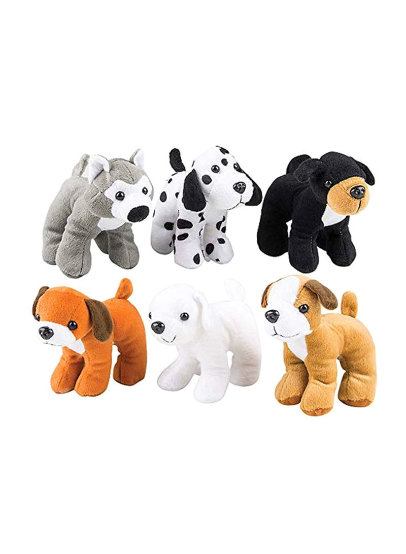 12-Piece Stuffed Puppy Set