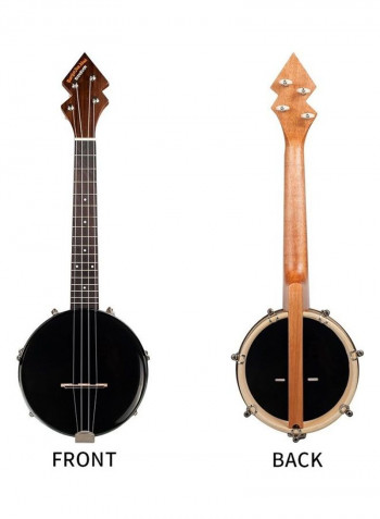 4-String Banjolele Ukulele With Carry Bag