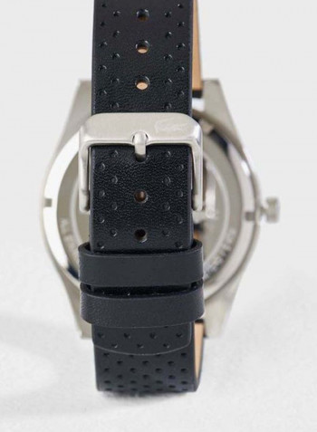 Men's Water Resistant Leather Analog Watch 2010982