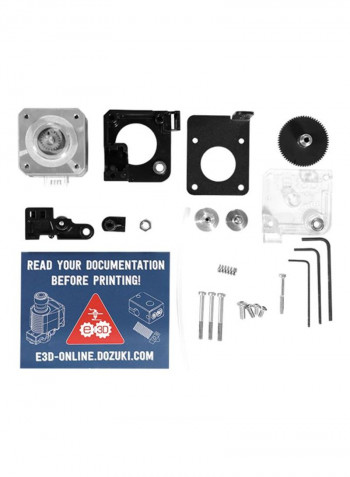 Upgrade Titan Extruder Kit For CR-10 v2 3D Printer 7.4x7.4x6.5cm Black/Silver