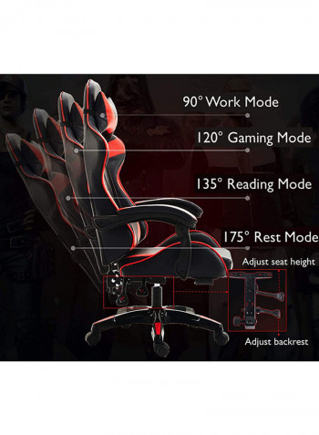 Heavy Duty Gaming Chair Red/Black