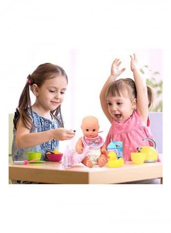 33-Piece Baby Doll Feeding & Caring Accessory Set B07HZ5R9H4