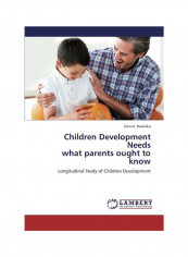 Children Development Needs What Parents Ought To Know Paperback English by Daniel Bwanika