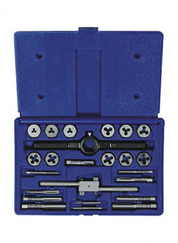 Set Of 24 Tap And Die Blue/Grey