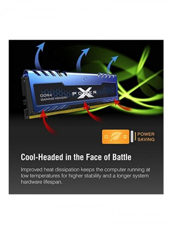 2-Piece Gaming Desktop Memory Module RAM 16GB Multicolour