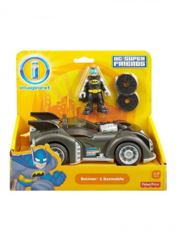 Imaginext DC Super Friends, Batman And Batmobile BFT61