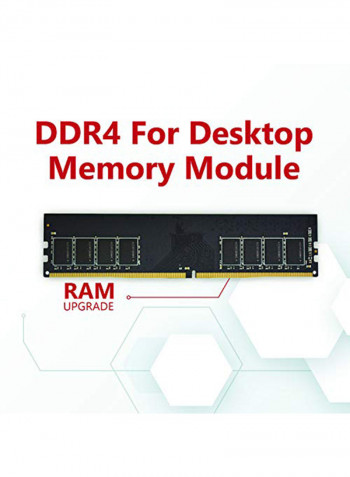 DDR4 (2x8GB) Udimm 288 Pin Unbuffered Non ECC Desktop Module Upgrade Memory 16GB Black/Green