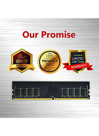DDR4 (2x8GB) Udimm 288 Pin Unbuffered Non ECC Desktop Module Upgrade Memory 16GB Black/Green