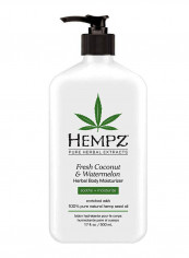 Fresh Coconut And Watermelon Herbal Body Moisturizer Lotion 17ounce