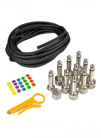Board Patch Cable Kit Black/Siver/Yellow