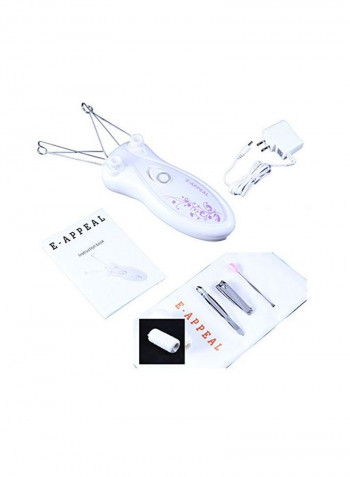 Butterfly Hair Removal System White/Silver/Pink