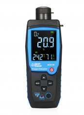 Rechargeable Handheld Digital Oxygen Detector Black 24.5 x 5.8 x 9cm