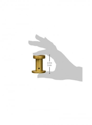 Fresno Robe Hook Brushed Bronze 3x2x1.5inch