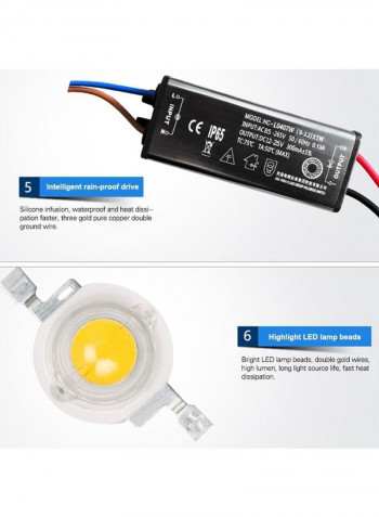 LED Embedded Buried Lamp Multicolour