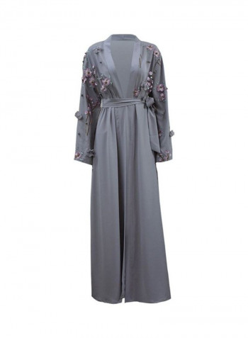 Women Clothing Embroidered Three-Dimensional Flower XL