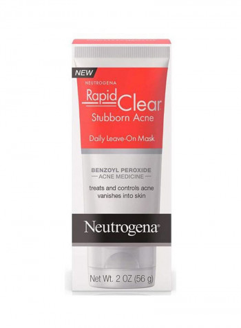 Pack Of 3 Rapid Clear Stubborn Acne Daily Leave-On Mask 3x2ounce