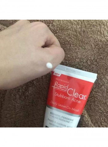 Pack Of 3 Rapid Clear Stubborn Acne Daily Leave-On Mask 3x2ounce
