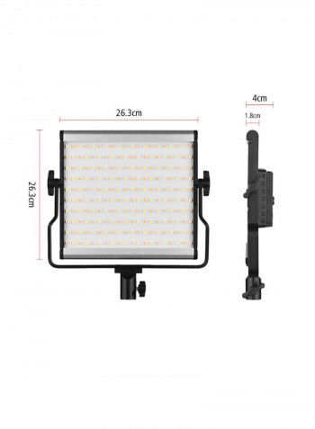 L4500 3200K-5600K Camera Video Light Kit Black