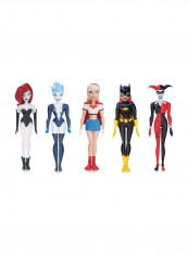 Pack Of 5 Batman Animated New Batman Adventures Girls Night Out Action Figure