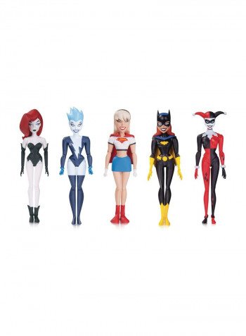 Pack Of 5 Batman Animated New Batman Adventures Girls Night Out Action Figure