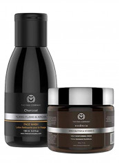 Charcoal Face Wash And Daily Moisturizing Cream شفاف Face Wash (100 ml), Moisturizing Cream (50 g)