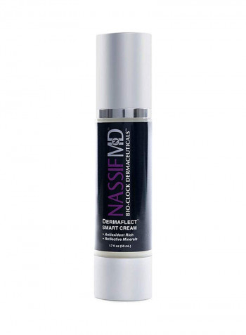Nassifmd Dermaflect Smart Day Cream Antioxidant & Hydrating Cream With Vitamin C & E Protect Against Uv Damage