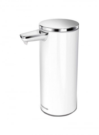 Rechargeable Soap Dispenser White/Silver