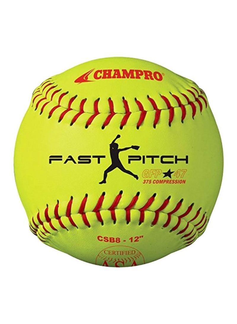 Pack Of 12 Game ASA Fastpitch 12inch