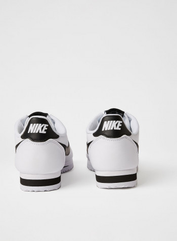Classic Cortez Leather Sneakers White/Black/White