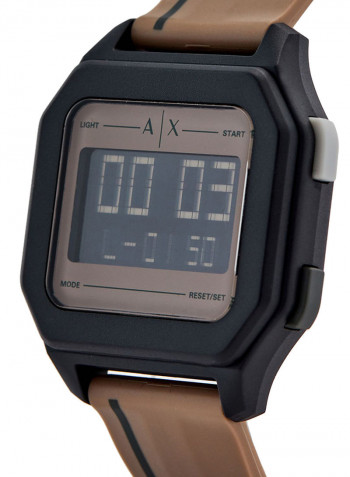 Men's Shell Square Shape Digital Watch AX2954