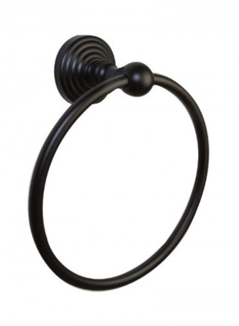 Waverly Place Collection Towel Ring Brown 6inch