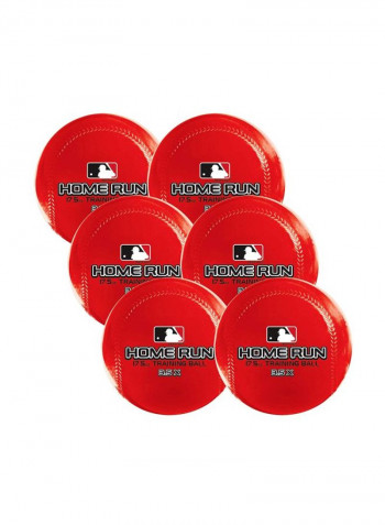 6-Piece Weighted Training Baseball Set 6inch