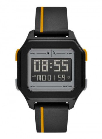 Men's Shell Water Resistance Polyurethane Digital Watch AX2957