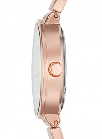 Women's Astoria Water Resistance Metal Analog Watch NY2695