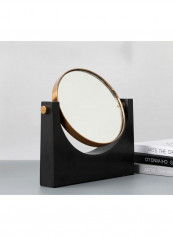 Mirror Marble Countertop Decoration Black/Gold