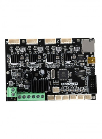 Silent Motherboard For 3D Printer Black/Silver/Green