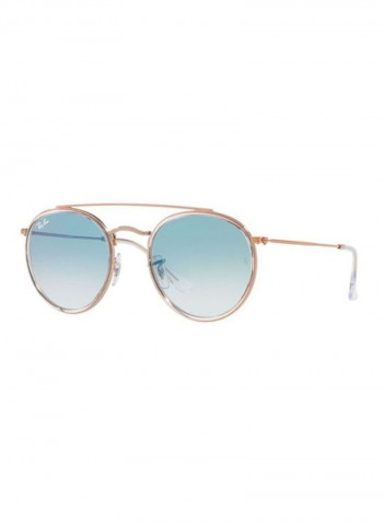 UV Protected Round Sunglasses - Lens Size: 51 mm