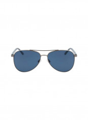 Full-Rim Metal Aviator Sunglasses - Lens Size: 58 mm