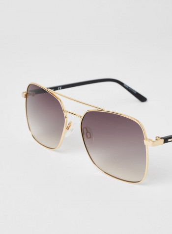 Women's Full-Rim Metal Butterfly Sunglasses - Lens Size: 56 mm