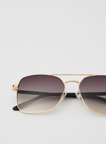 Women's Full-Rim Metal Butterfly Sunglasses - Lens Size: 56 mm