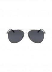 Full-Rim Metal Aviator Sunglasses - Lens Size: 58 mm