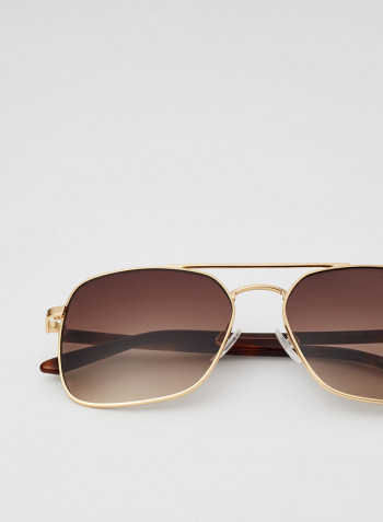 Women's Full-Rim Metal Butterfly Sunglasses - Lens Size: 56 mm