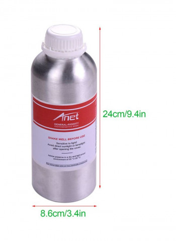 General-Rigidity Photosensitive Resin For DLP/LCD Light Curing 3D Printer 1000ml Green