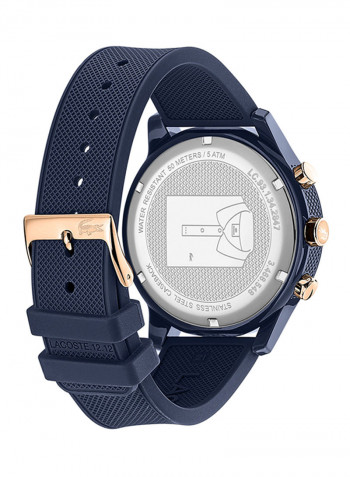Men's Silicone Analog Wrist Watch 2011013